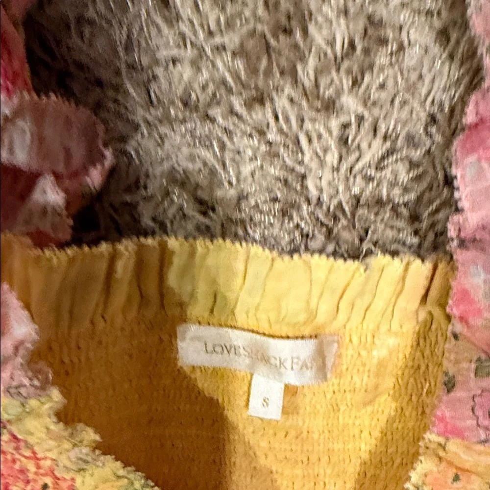 LoveShackFancy Yellow and Pink Maxi Dress - Picture 6 of 6